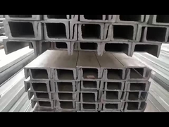 स्टॉक में हॉट रोल्ड स्टेनलेस स्टील प्रोफाइल SS304 316 U शेप चैनल